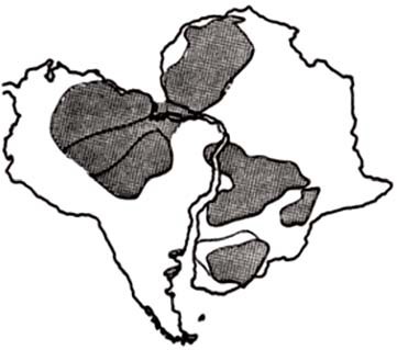 Correlación litológica entre África y Sudamérica