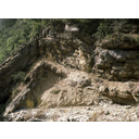 Anticlinal recto asimétrico (cmm).