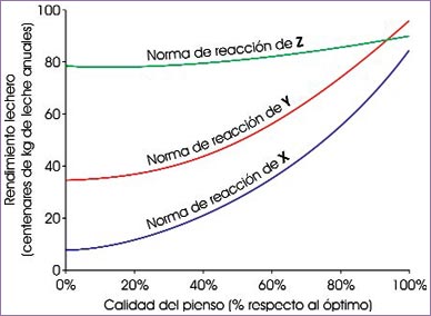 Normas de reacción