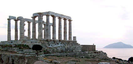 Templo de Posidón en cabo Sunion